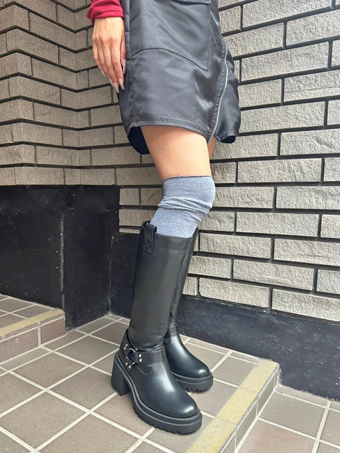 リングエンジニアロングブーツ